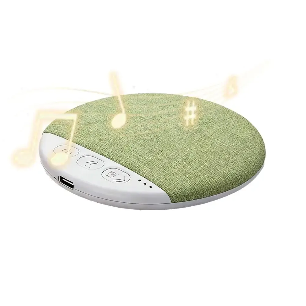 Haut-parleur Bluetooth sans fil pour oreiller avec lecteur de musique, machine à bruit blanc, stéréo 9D, minuterie et arrêt automatique 9