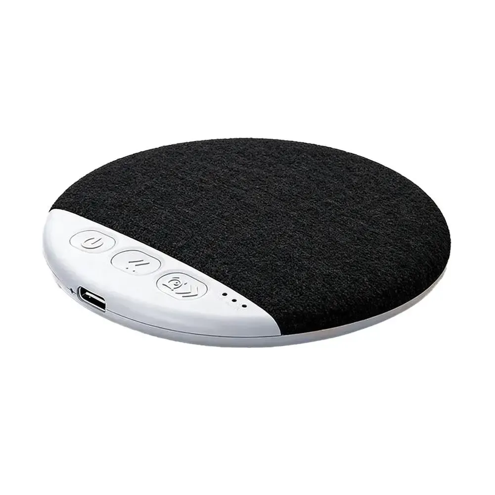 Haut-parleur Bluetooth sans fil pour oreiller avec lecteur de musique, machine à bruit blanc, stéréo 9D, minuterie et arrêt automatique 12