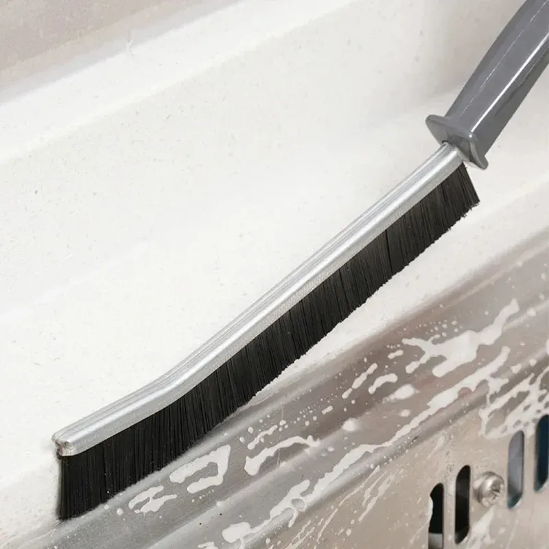 Brosse à joints de coulis durable à poils durs pour carrelage de cuisine et ligne de sol de douche, lot de 5 3
