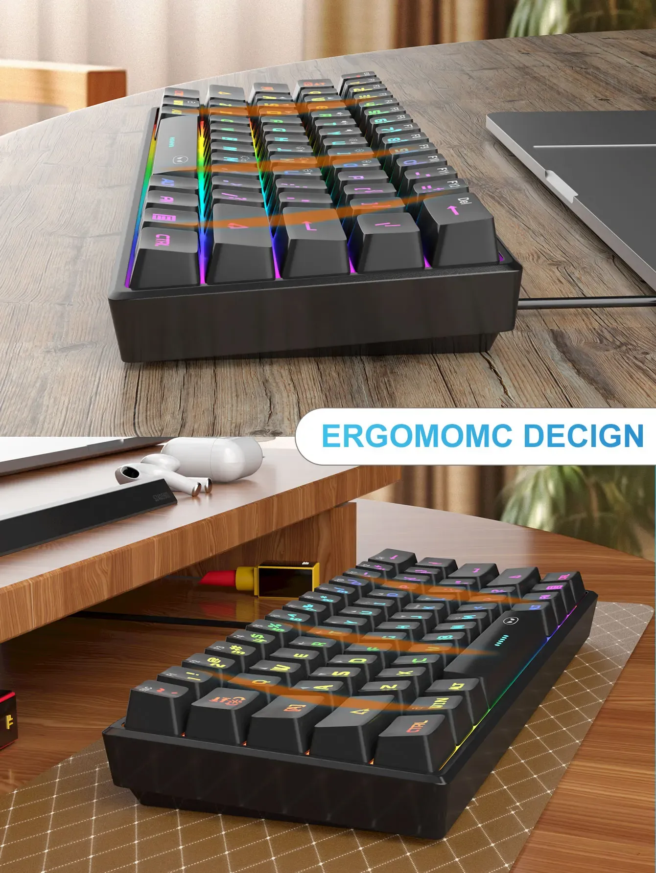 Ambiance lumineuse du clavier MageGee Mini