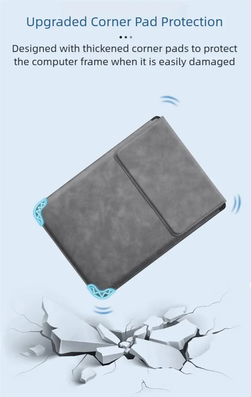 Housse pour ordinateur portable, présentation du design