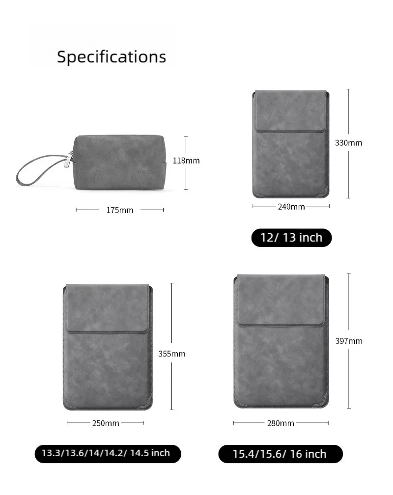 Housse pour ordinateur portable, vue finale