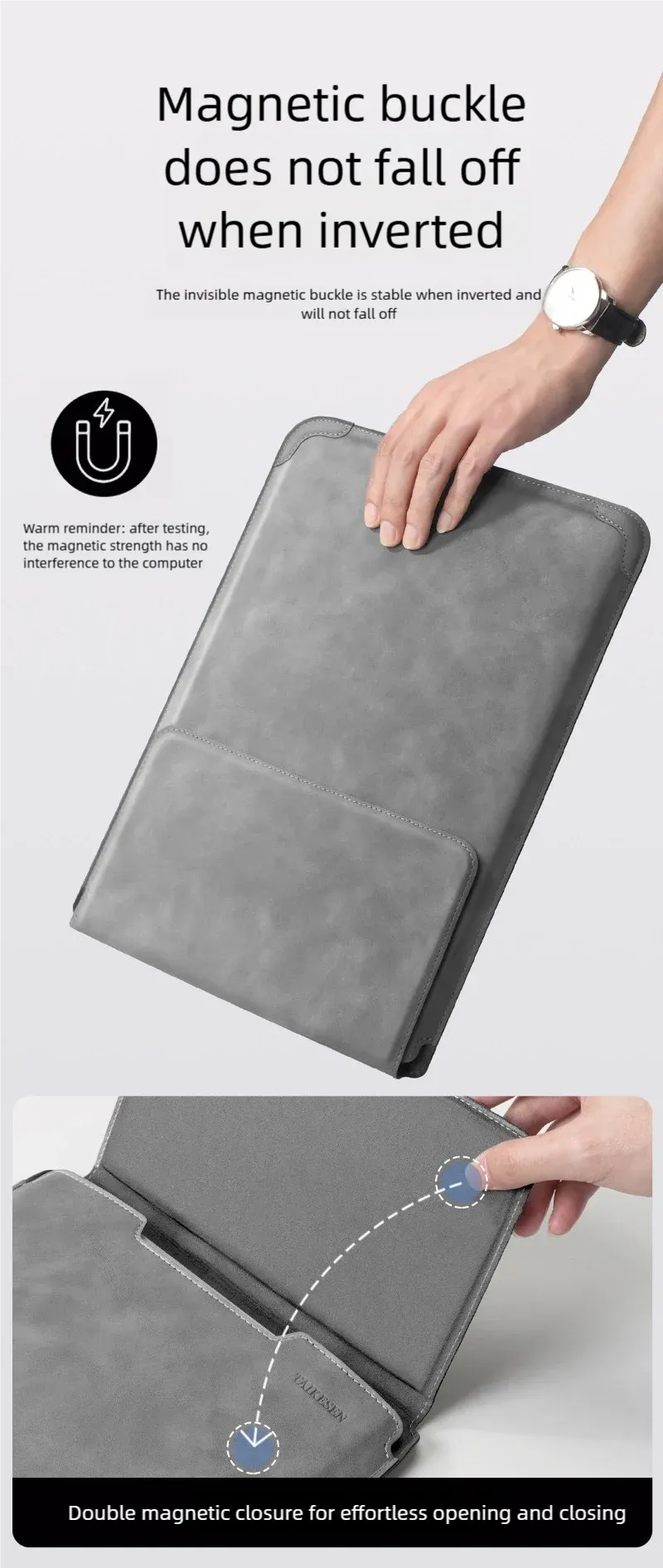 Housse pour ordinateur portable, vue d'ensemble