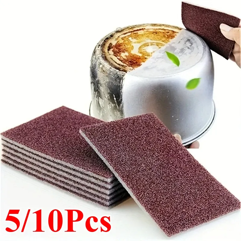 Éponges de nettoyage pour éliminer les taches et la saleté, éponge de cuisine pour le nettoyage des casseroles, ustensiles de vaisselle et outil de nettoyage ménager - Image 1