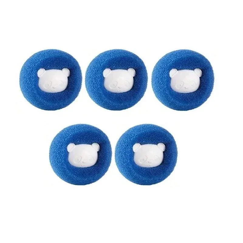 Lot de 5, 10 ou 20 boules de lavage en éponge anti-peluches pour lave-linge 12