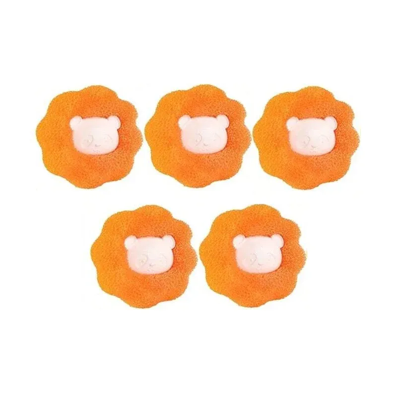 Lot de 5, 10 ou 20 boules de lavage en éponge anti-peluches pour lave-linge 9