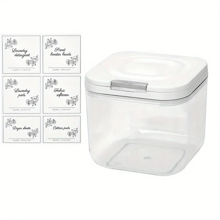 Boîte organisatrice pour capsules de lessive, vue d'ensemble