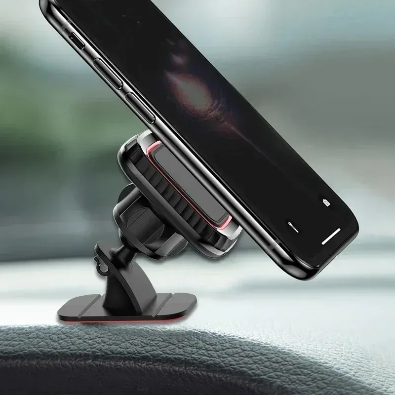 Support magnétique universel pour téléphone de voiture, fixation sur grille d'aération, compatible iPhone et Xiaomi, rotation à 360 degrés 2