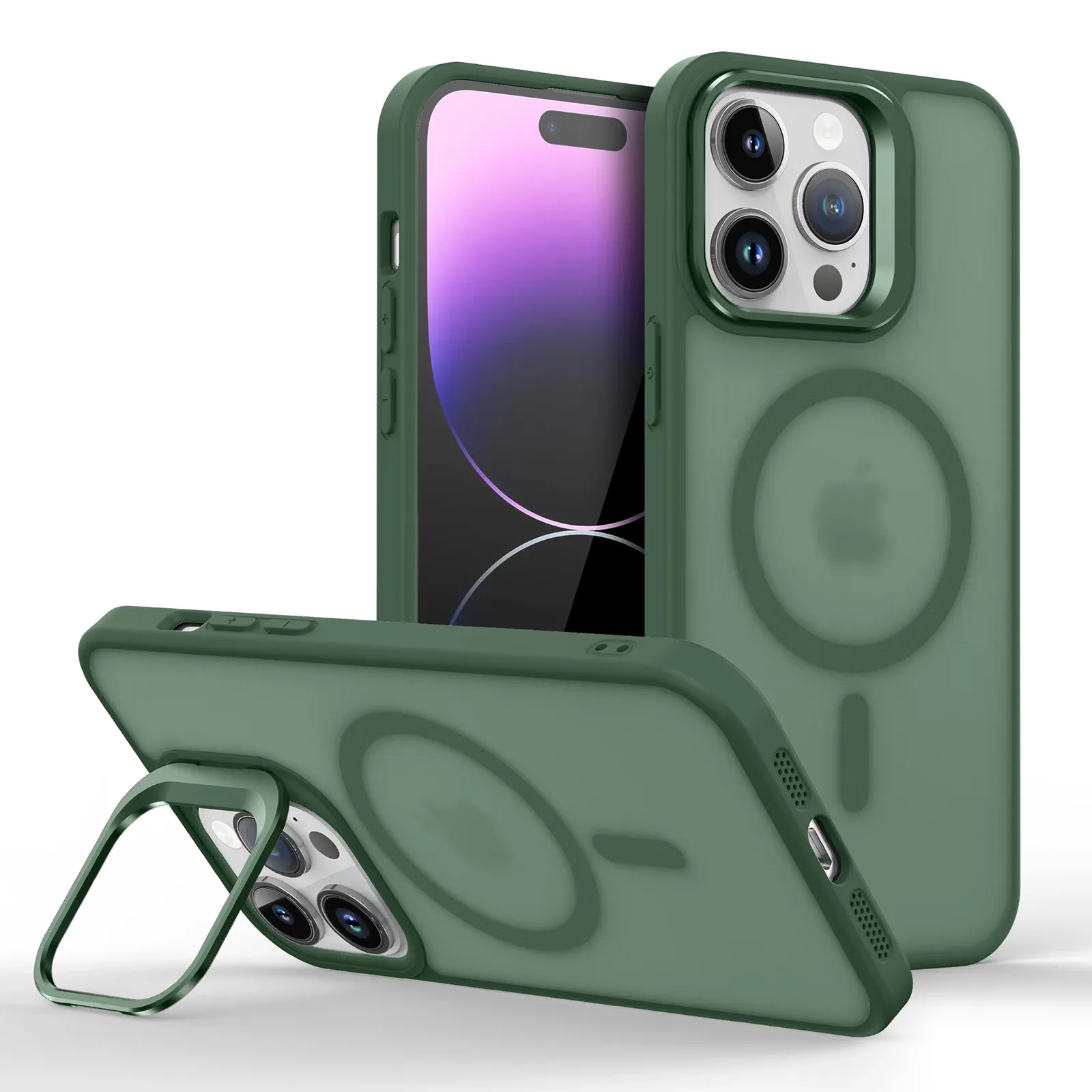 Support magnétique mat