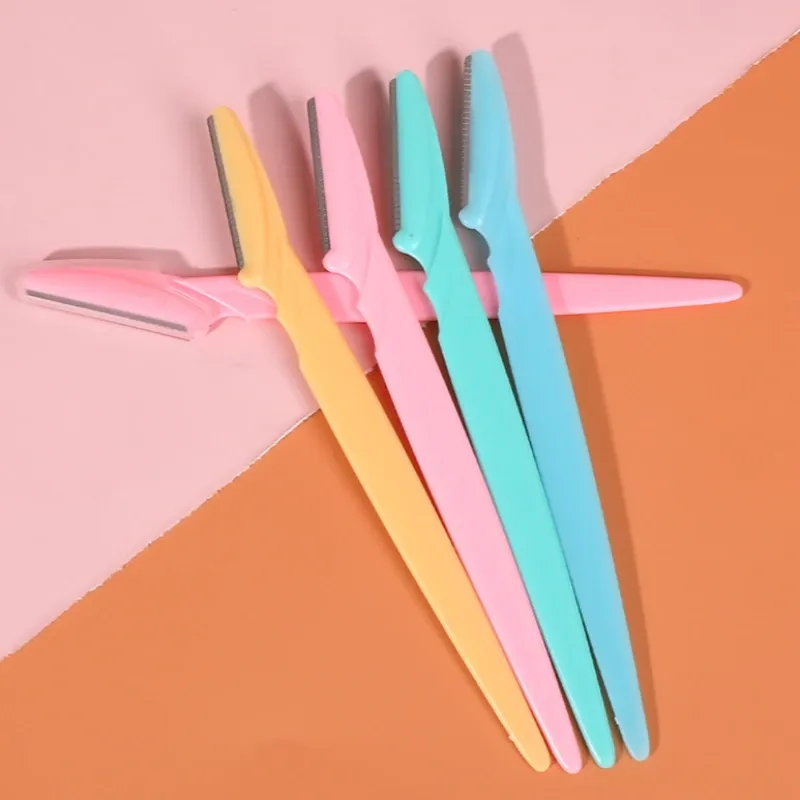 Rasoir portable pour femme à lame de sécurité, pour le visage et les sourcils 2