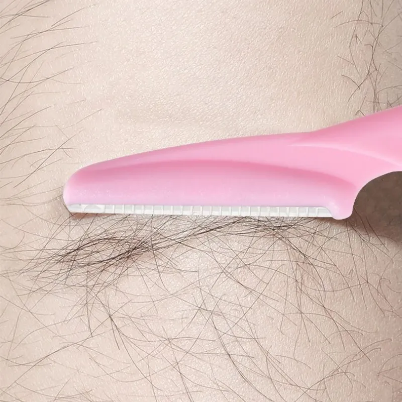Rasoir portable pour femme à lame de sécurité, pour le visage et les sourcils 3