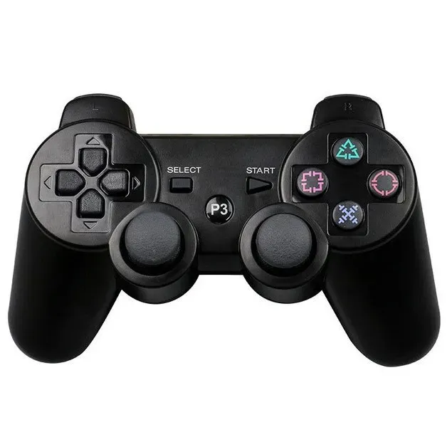 Manette de jeu sans fil Bluetooth à double vibration, joystick ergonomique pour PC, ordinateur portable, manette de jeu universelle 6