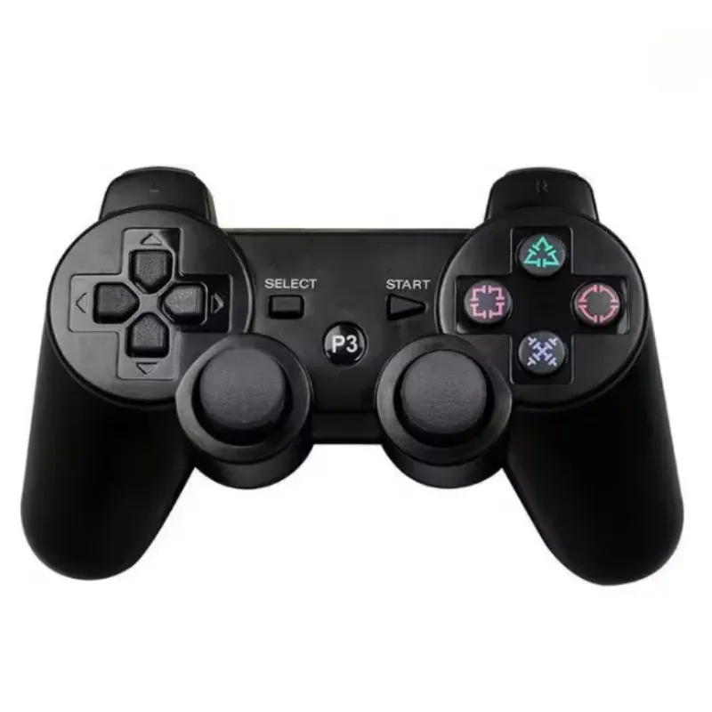 Manette de jeu sans fil Bluetooth à double vibration, joystick ergonomique pour PC, ordinateur portable, manette de jeu universelle 8