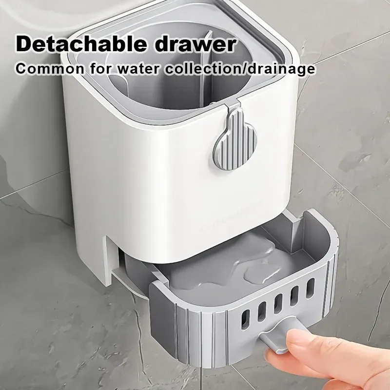 Brosse de toilette murale au design minimaliste