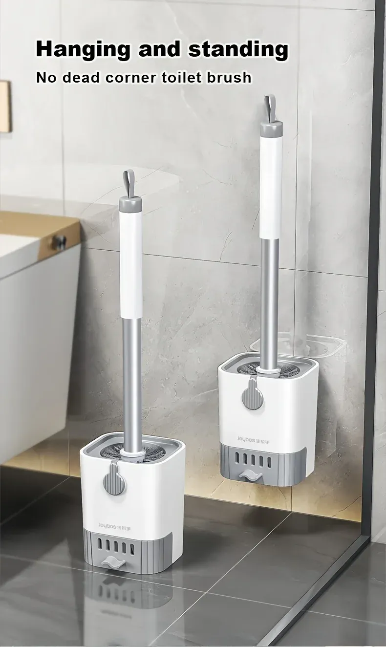 Ensemble de brosses de toilette au design épuré