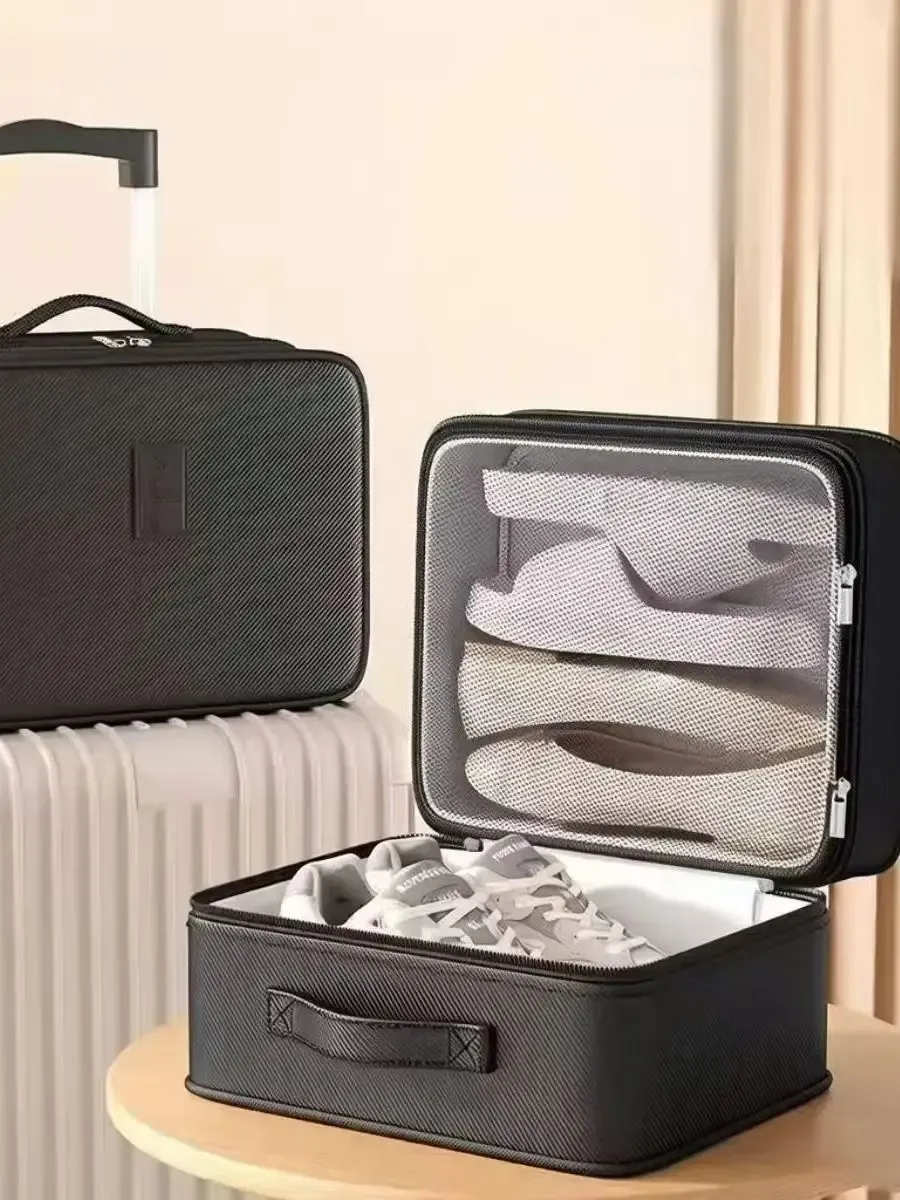 Sac de rangement pour chaussures de voyage, vue d'ensemble
