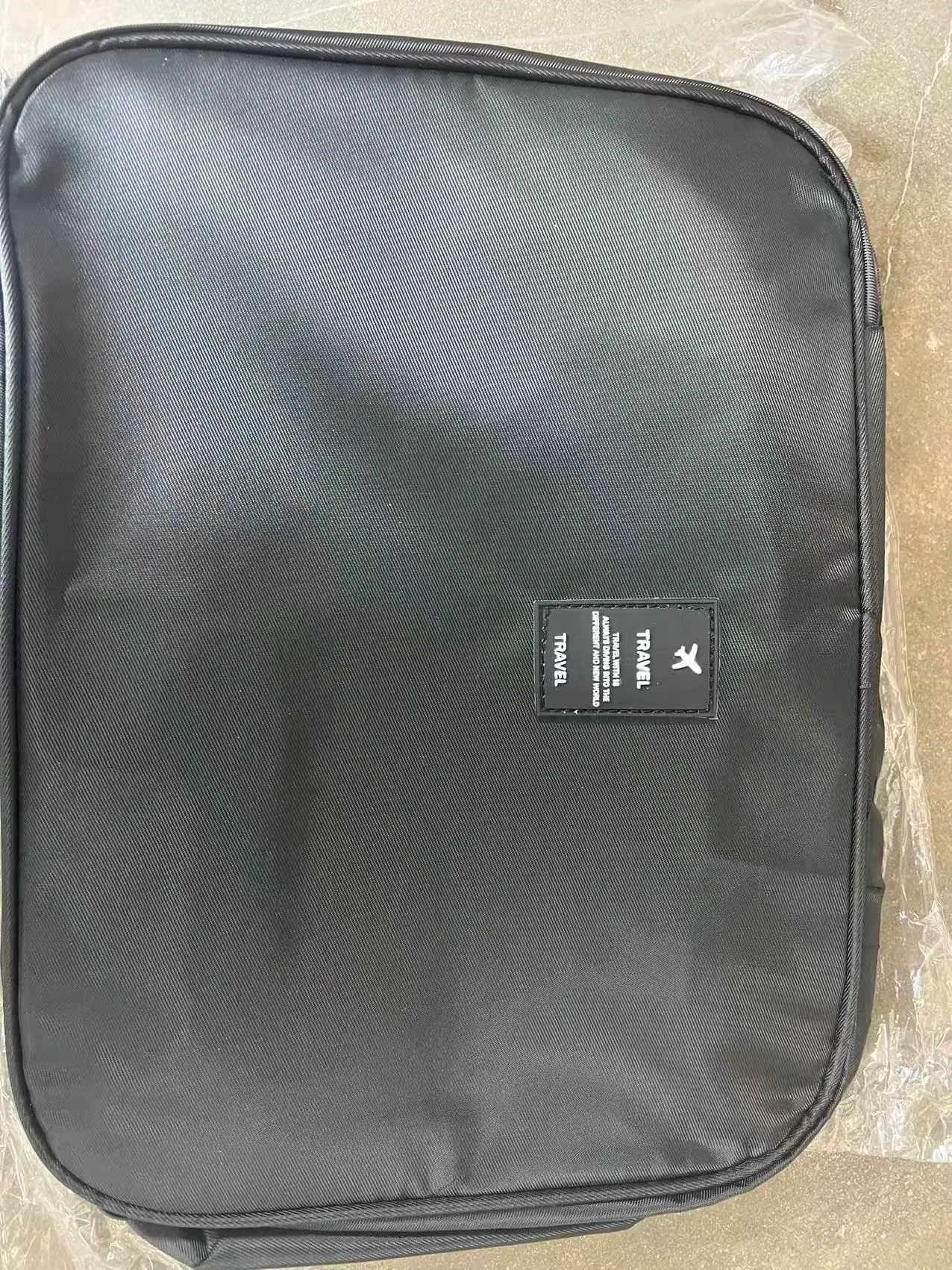 Sac de rangement pour chaussures de voyage imperméable à fermeture éclair, plusieurs compartiments, 4 paires 7