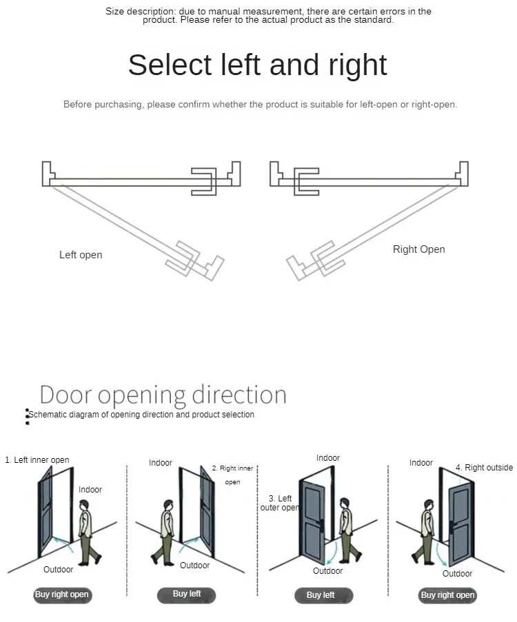 Vue de la butée de porte rétractable automatique
