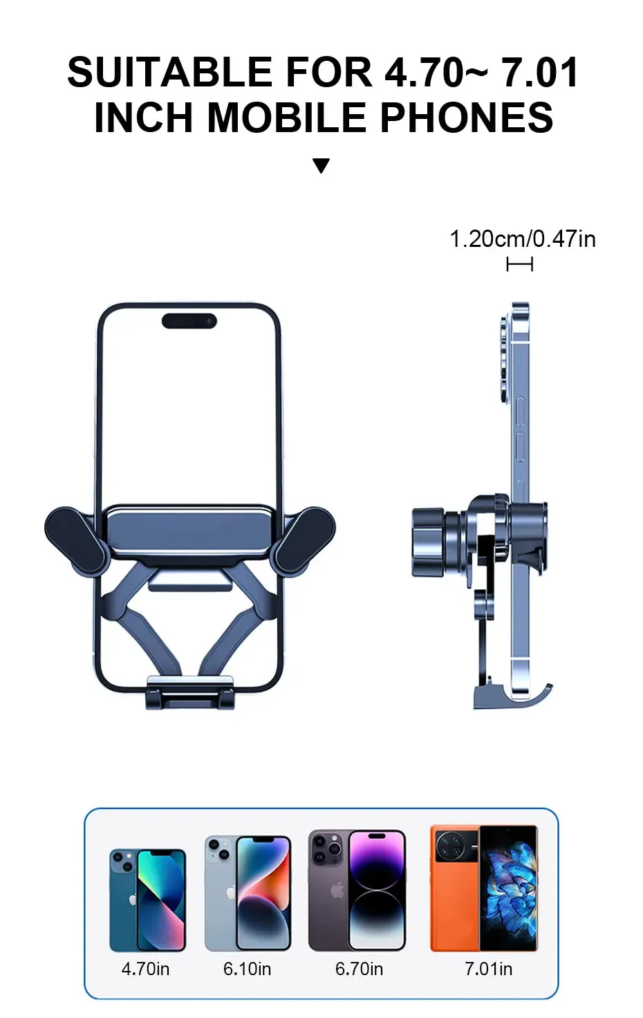 Support BLALION, détail de la fixation