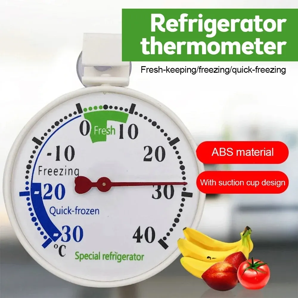 Thermomètre pour réfrigérateur et congélateur à ventouse, usage domestique 3