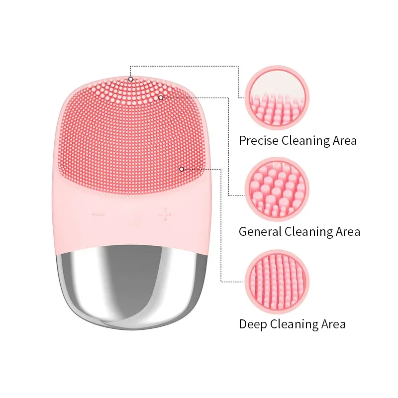 Détail du design de la brosse nettoyante
