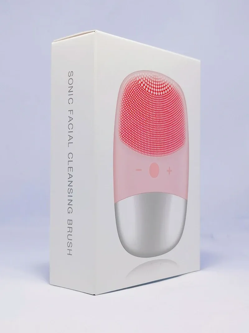 Brosse nettoyante électrique pour le visage, design épuré