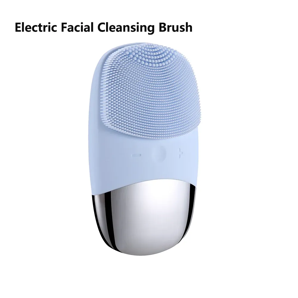 Brosse nettoyante électrique pour le visage à vibrations soniques, épurateur et masseur de peau 11