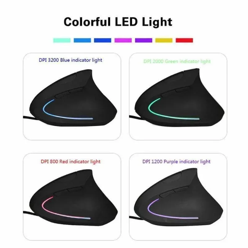 Souris verticale ergonomique – vue 3