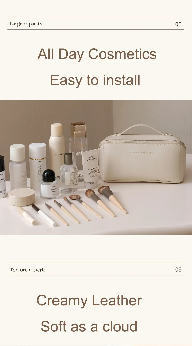 Trousse de toilette multifonction, style 1, rangement