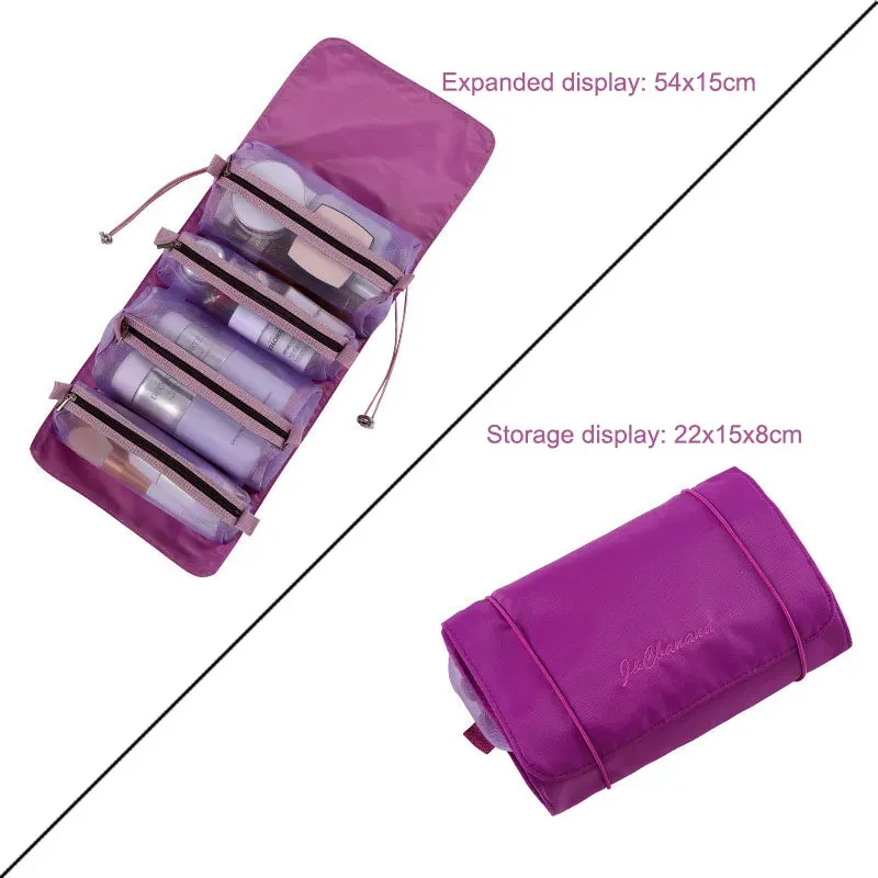 Trousse de toilette de voyage grande capacité pour femme 9