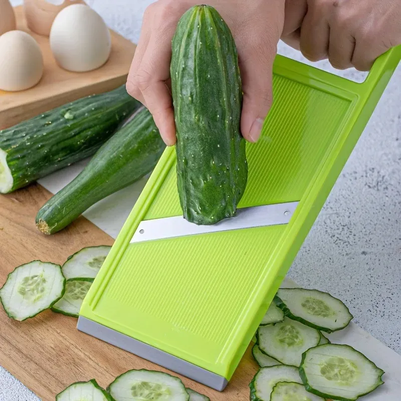 Coupe-légumes de cuisine portable, trancheur d'aliments pour une préparation facile, coupe-pommes de terre, coupe-carottes, couteau de chef pratique 3