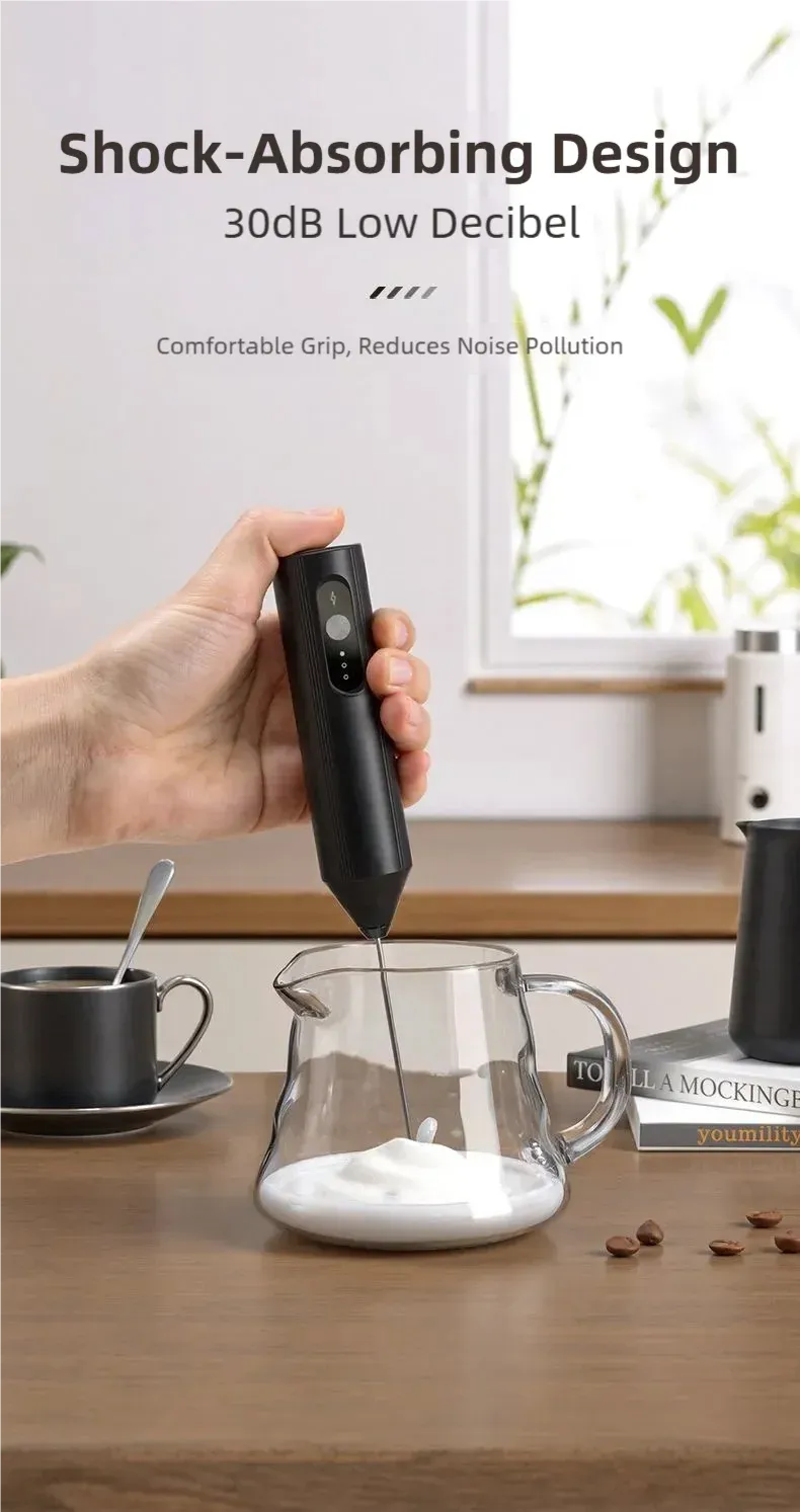 Mousseur à lait électrique, préparation de boissons
