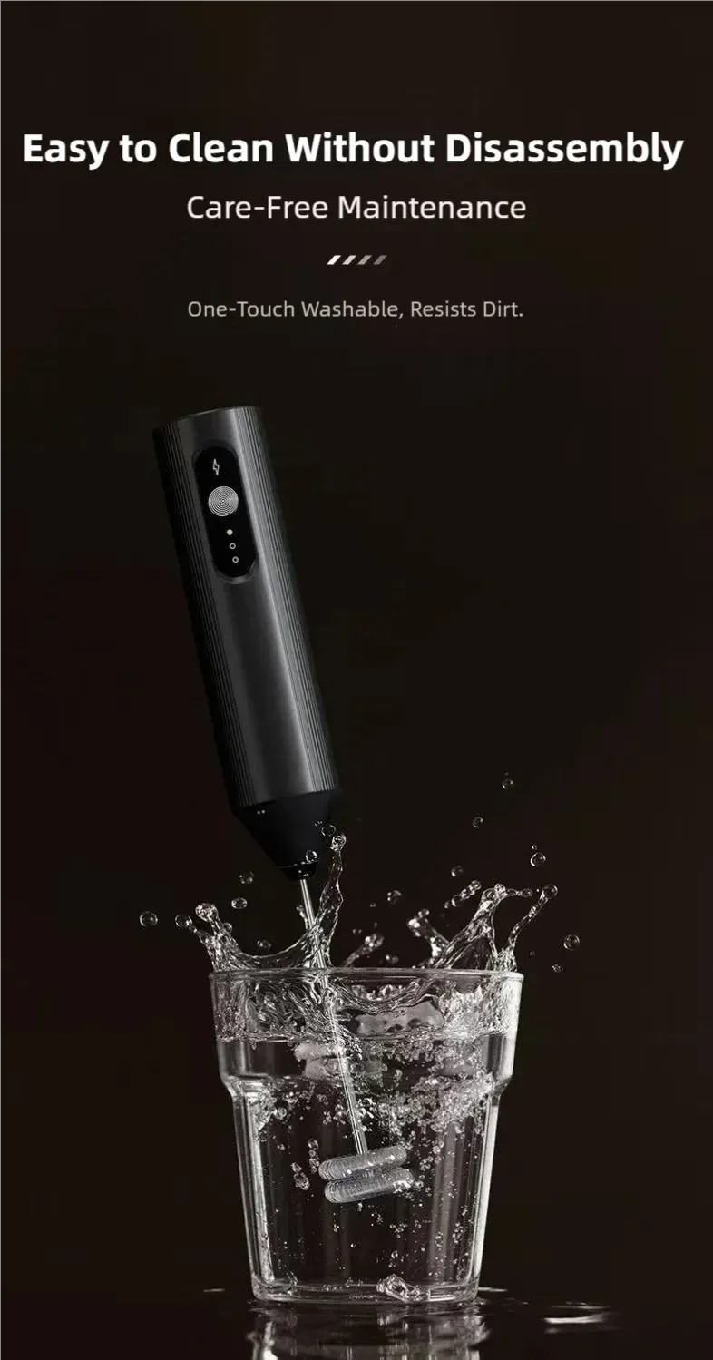 Mousseur à lait électrique, usage en voyage