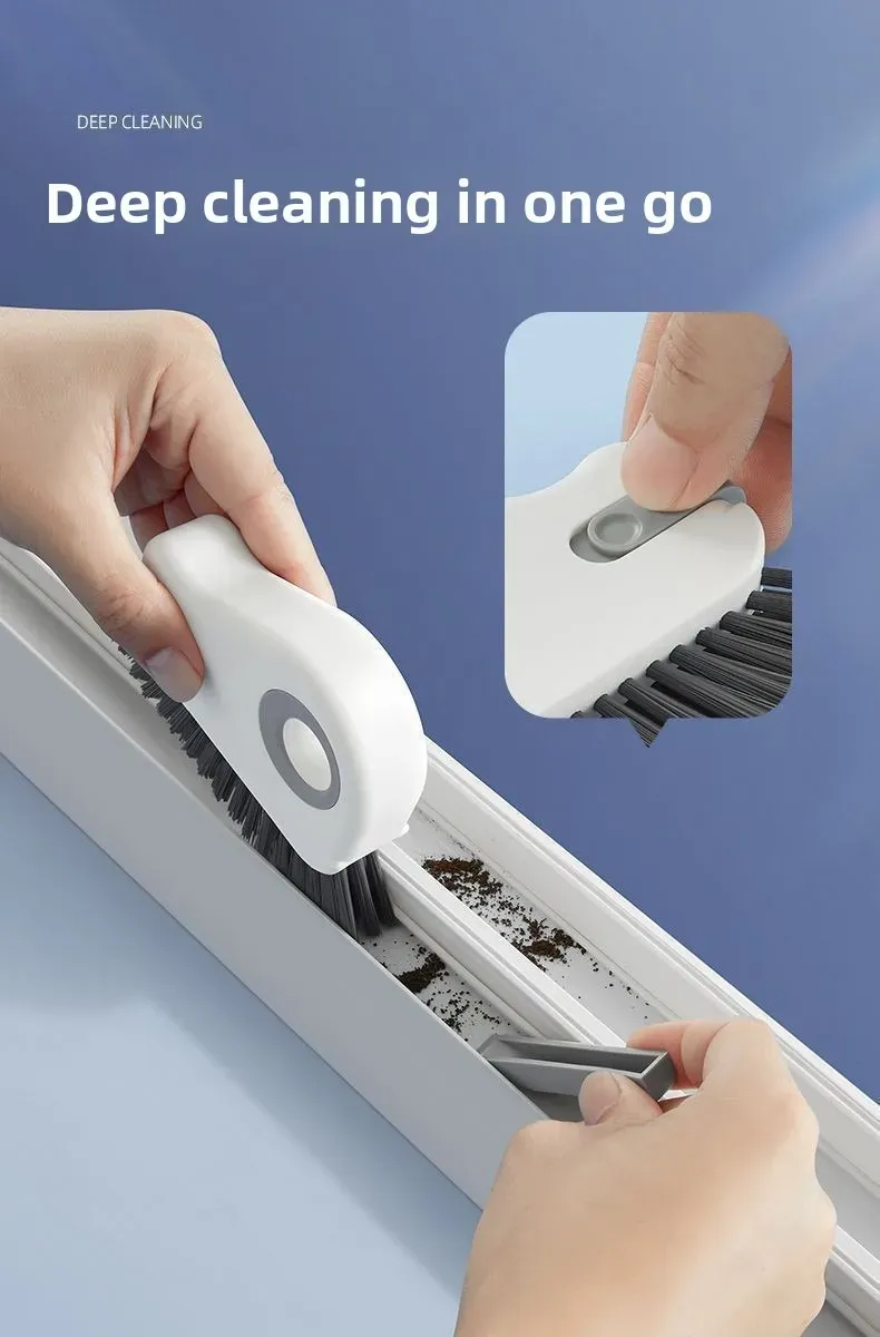 Brosse de nettoyage, détail de la tête de brosse