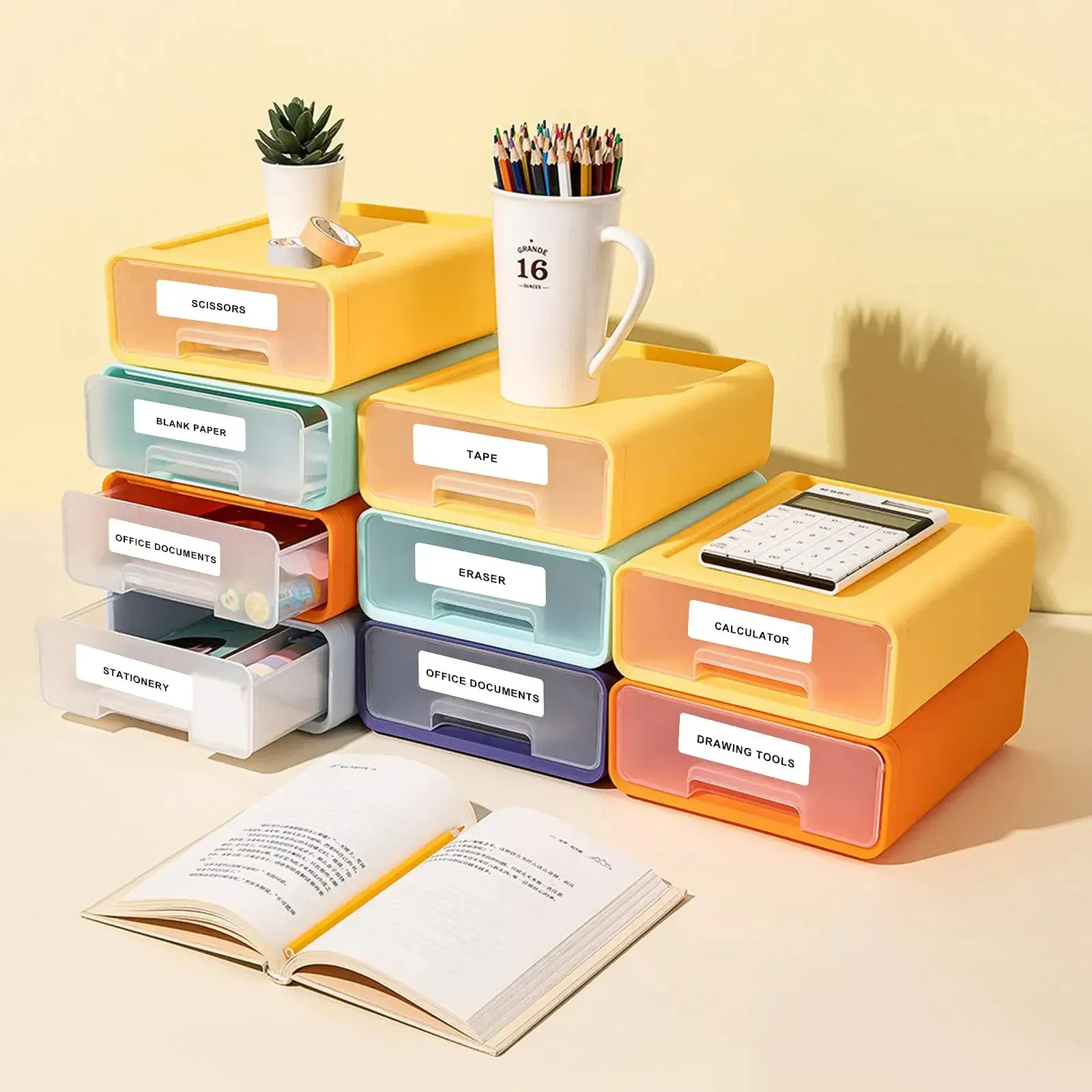 Étiquettes autocollantes pour l'organisation du quotidien