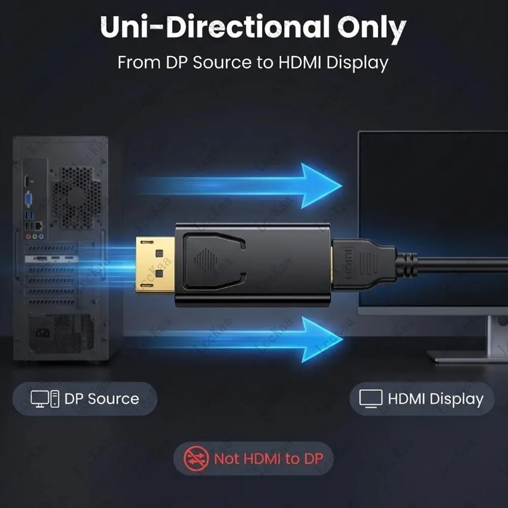 Adaptateur DisplayPort vers HDMI, vue du produit