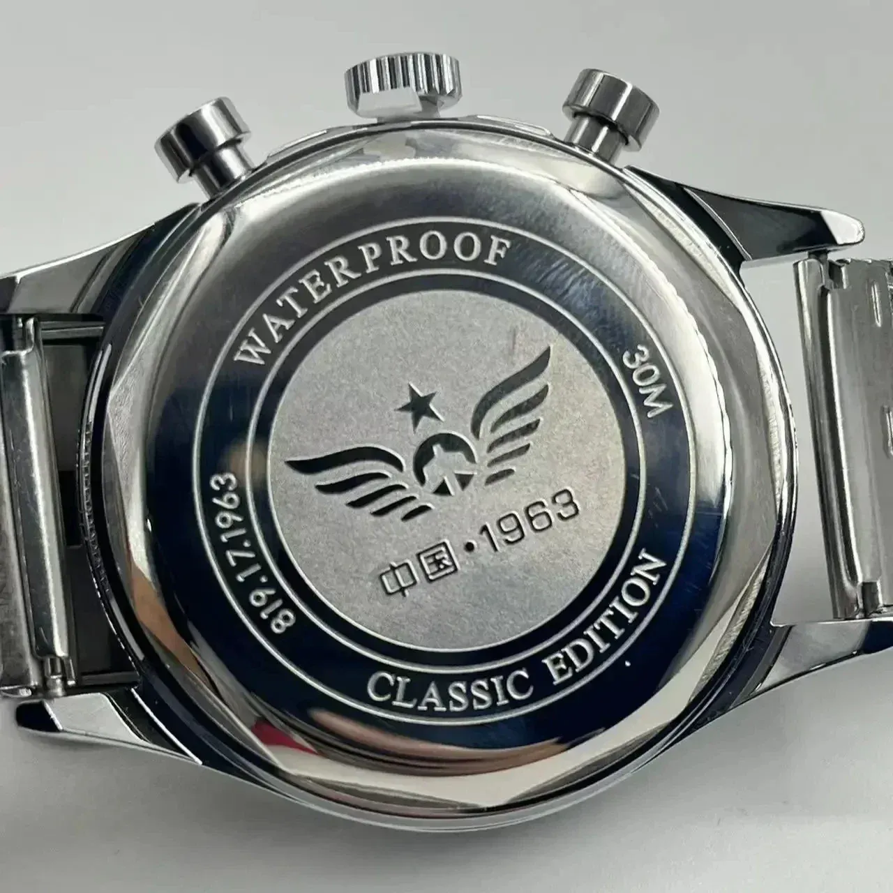 Montre pilote automatique pour homme 1963, boîtier 42 mm, étanche, style rétro 3