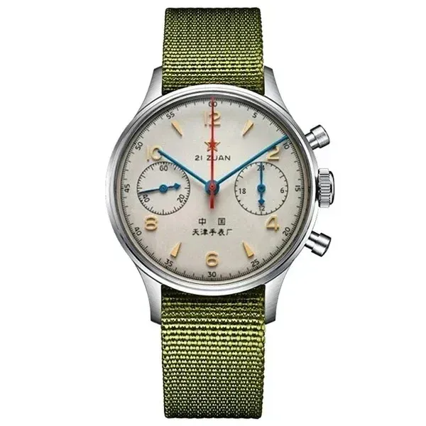 Montre pilote automatique pour homme 1963, boîtier 42 mm, étanche, style rétro 6