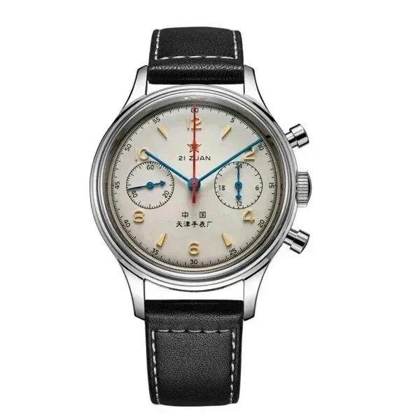 Montre pilote automatique pour homme 1963, boîtier 42 mm, étanche, style rétro 8