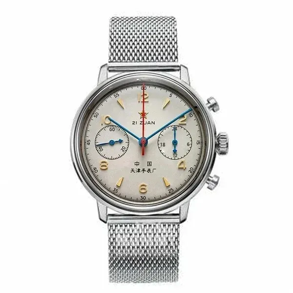 Montre pilote automatique pour homme 1963, boîtier 42 mm, étanche, style rétro 7