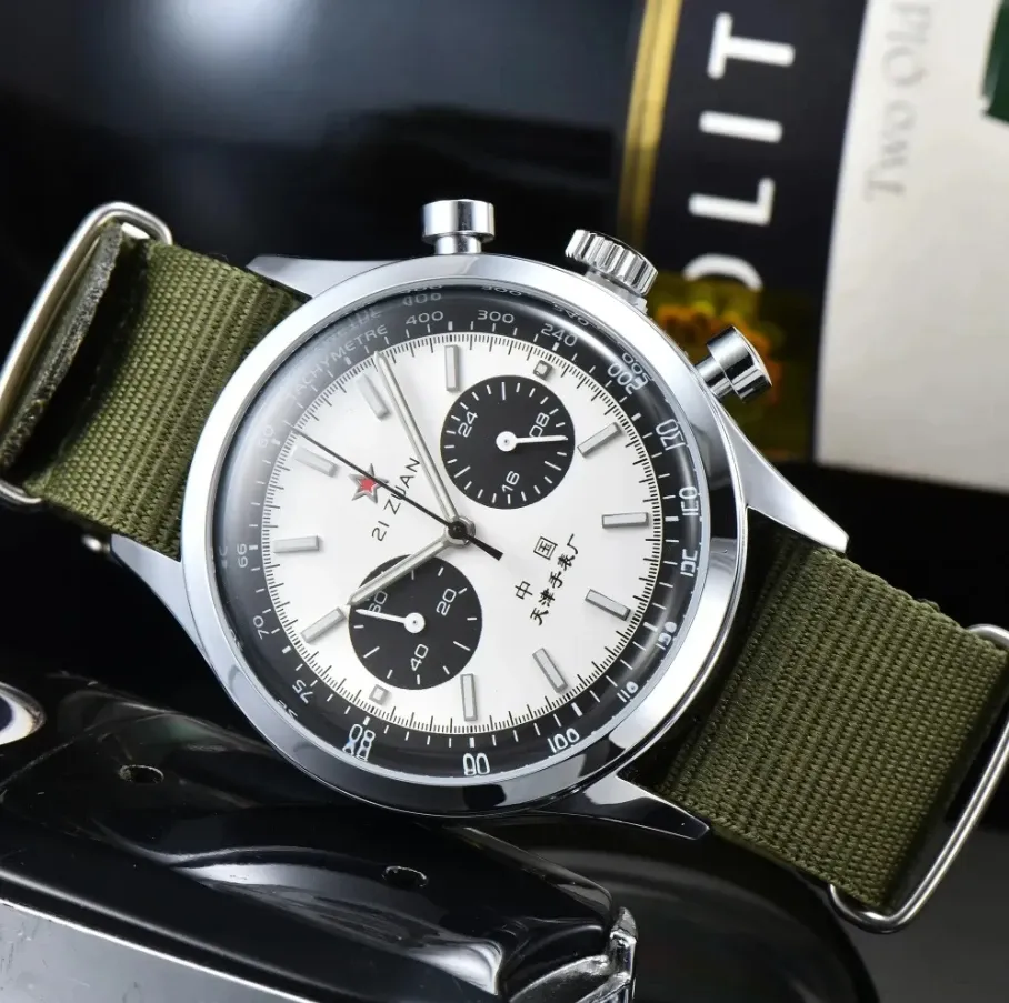 Montre pilote automatique pour homme 1963, boîtier 42 mm, étanche, style rétro 11