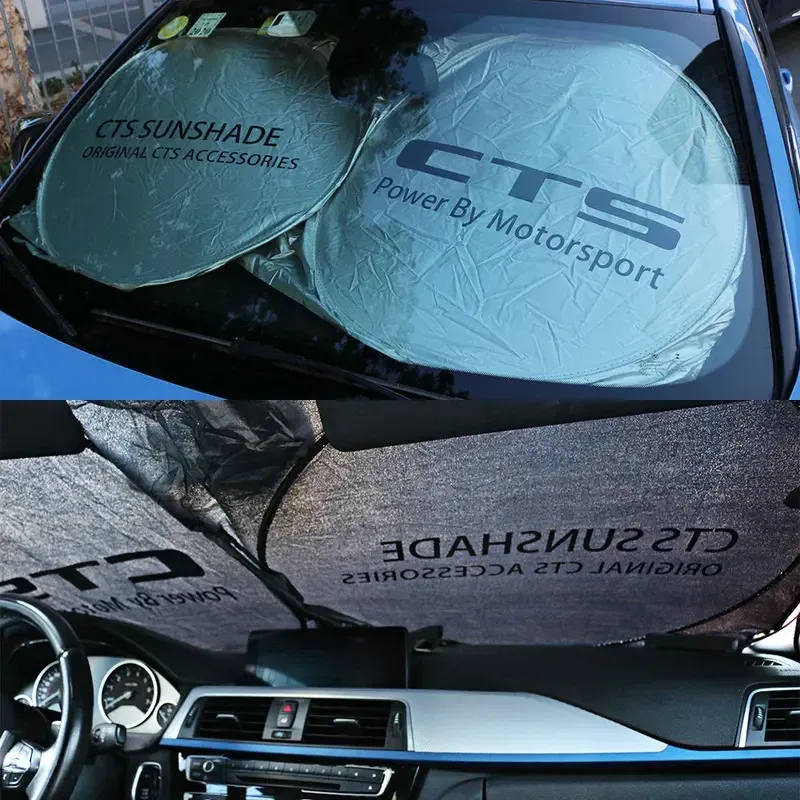Pare-soleil pliant pour pare-brise de voiture, protection anti-UV et isolation intérieure 5