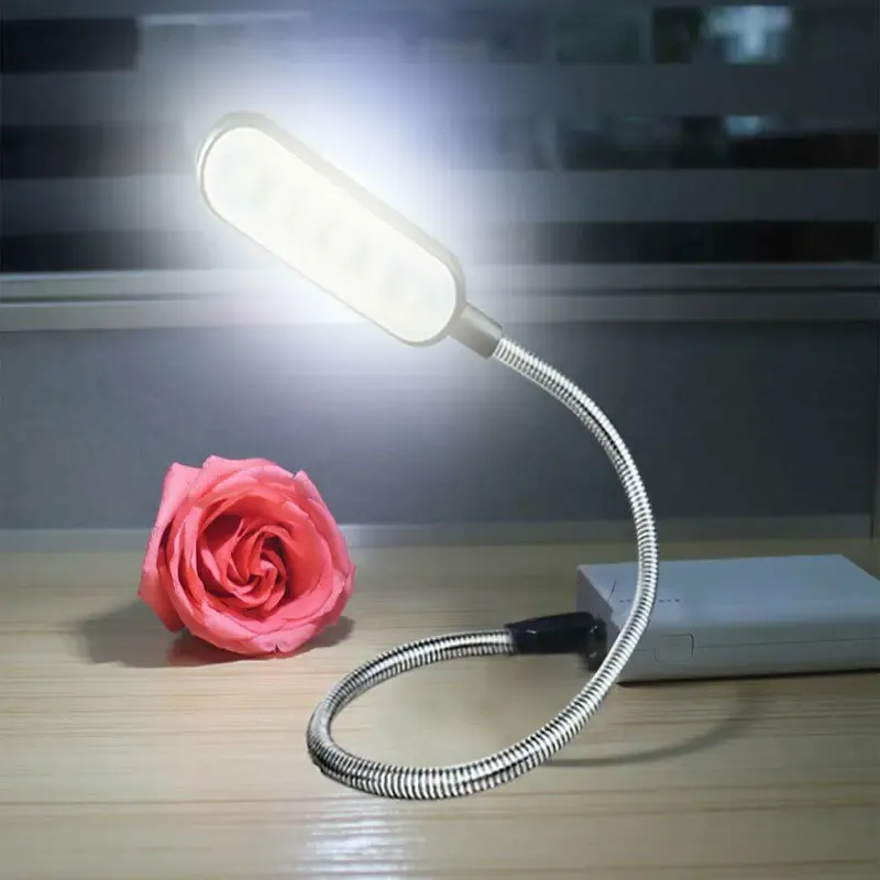 Lampe de lecture LED Mini 4 Lumières, finitions soignées