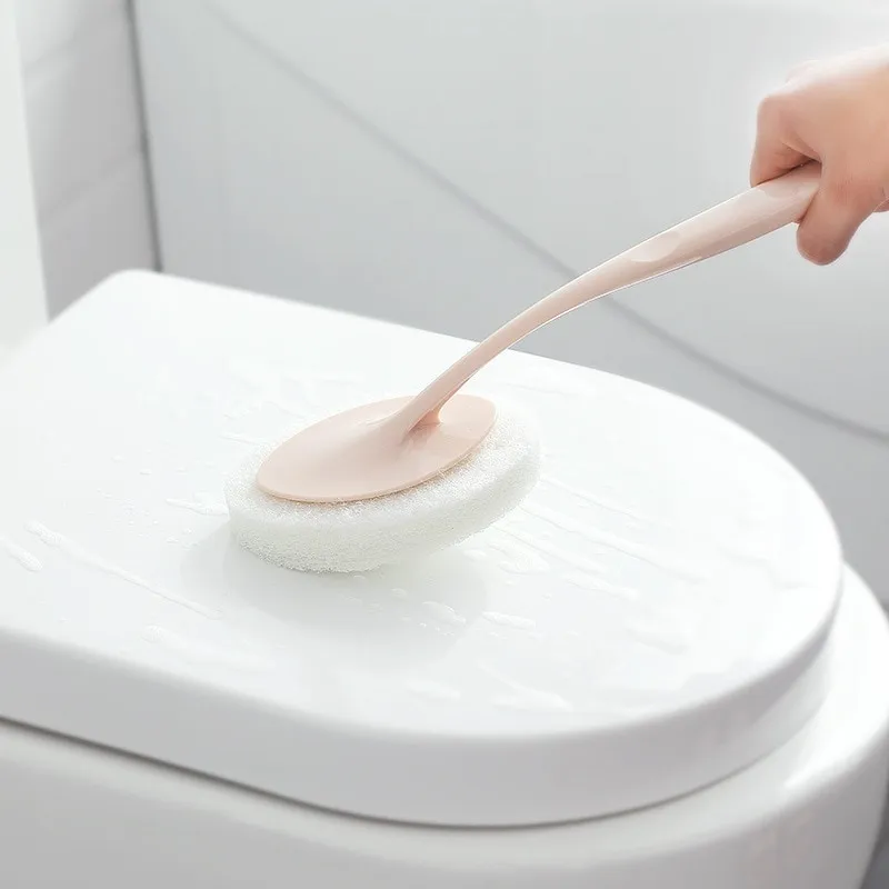 Brosse de toilette en situation