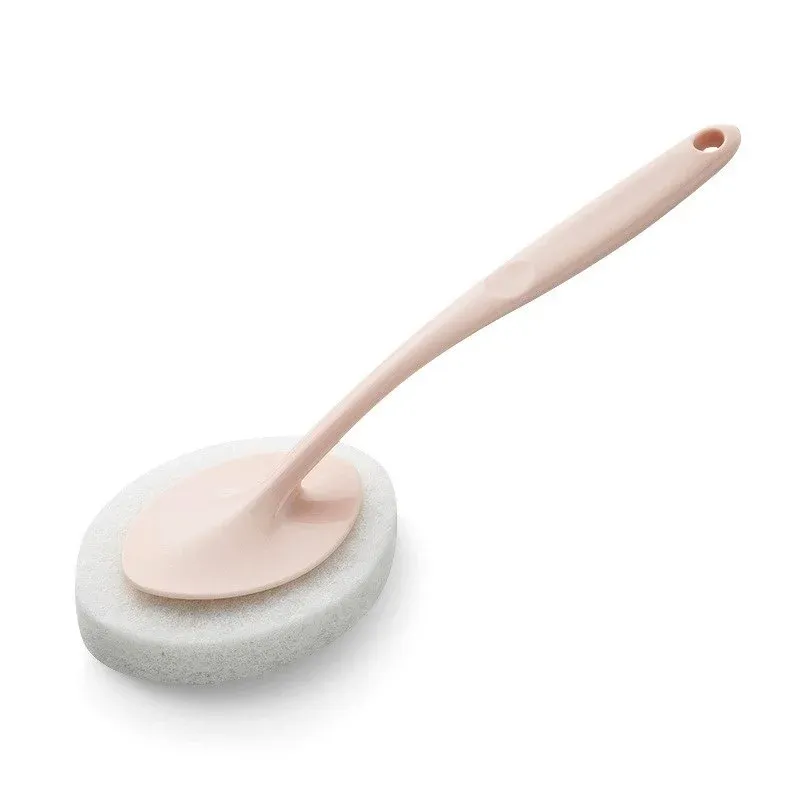 Brosse de nettoyage portable multifonction à long manche pour baignoire, sol et salle de bain 9