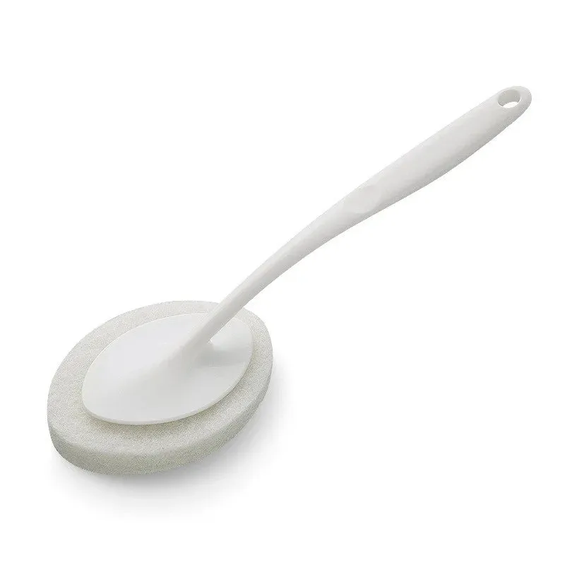 Brosse de nettoyage portable multifonction à long manche pour baignoire, sol et salle de bain 8