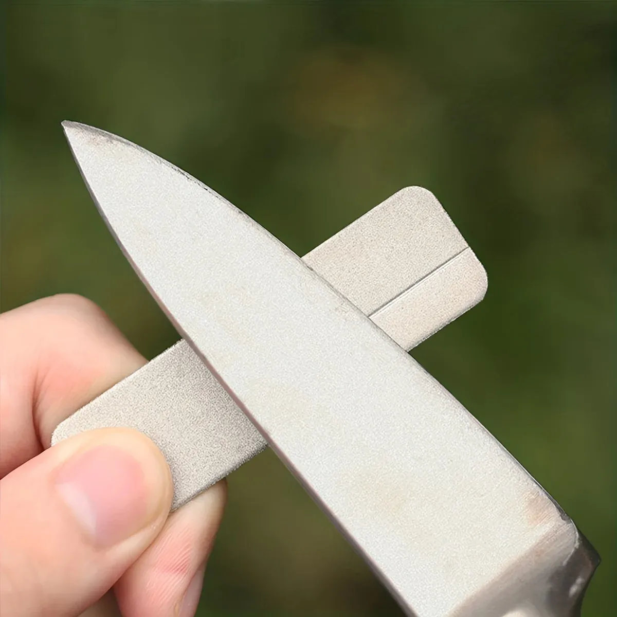 Affûteur de couteaux en diamant portable, mini porte-clés pour utilisation en extérieur 2