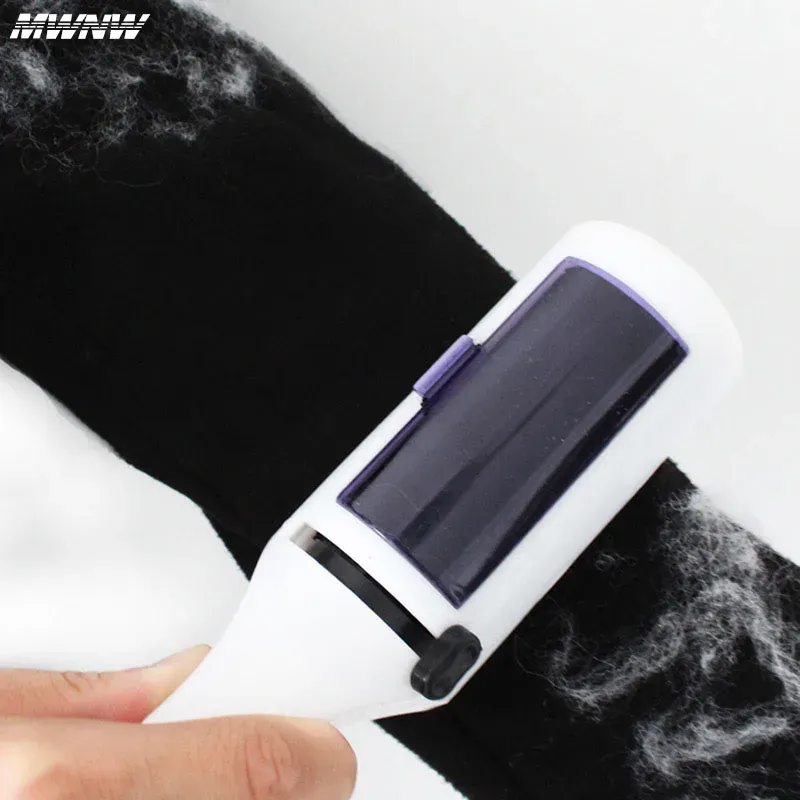 Brosse électrostatique portable anti-peluches pour vêtements, manteaux et pulls 6