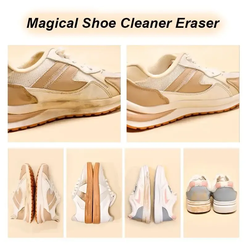 Gomme nettoyante pour chaussures, finition