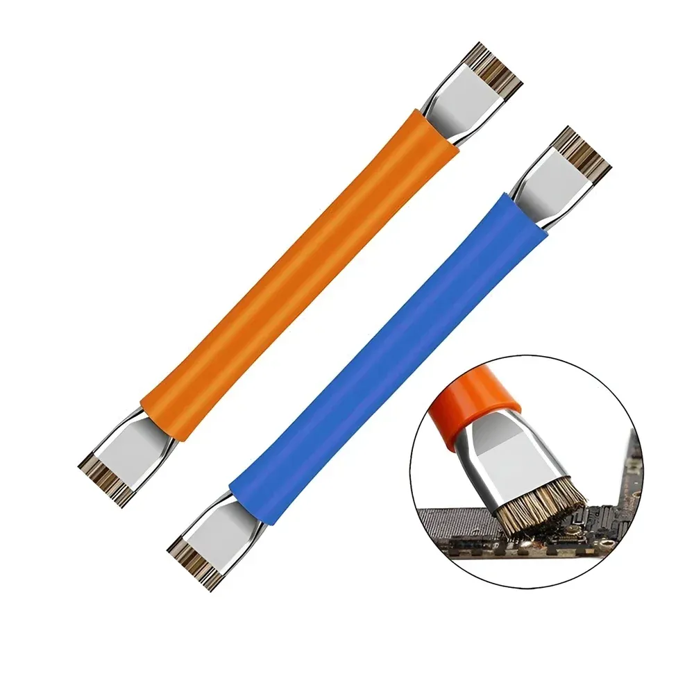 Brosse antistatique à double tête, vue d'ensemble